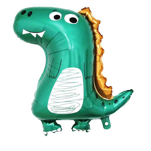 Picture of DINOSAUR GREEN FOIL BALLOON - 63X72CM